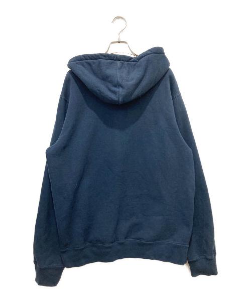 SUPREME（シュプリーム）SUPREME (シュプリーム) World Famous Zip Up Hooded Sweatshirt ネイビー サイズ:Lの古着・服飾アイテム