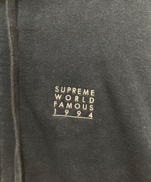SUPREME（シュプリーム）SUPREME (シュプリーム) World Famous Zip Up Hooded Sweatshirt ネイビー サイズ:Lの古着・服飾アイテム