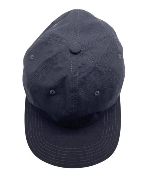 Y（ワイ）Y (ワイ) ORGANIC COTTON RECYCLE POLYESTER TWILL CAP ネイビーの古着・服飾アイテム