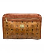 MCMエムシーエム）の古着「セカンドバッグ」｜ブラウン