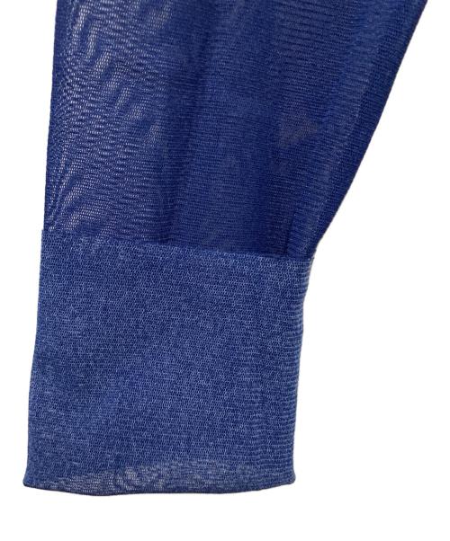 Jean Paul Gaultier homme（ジャンポールゴルチェオム）Jean Paul Gaultier homme (ジャンポールゴルチェオム) Mesh Top ブルー サイズ:48の古着・服飾アイテム