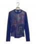 Jean Paul Gaultier homme (ジャンポールゴルチェオム) Mesh Top ブルー サイズ:48：38000円
