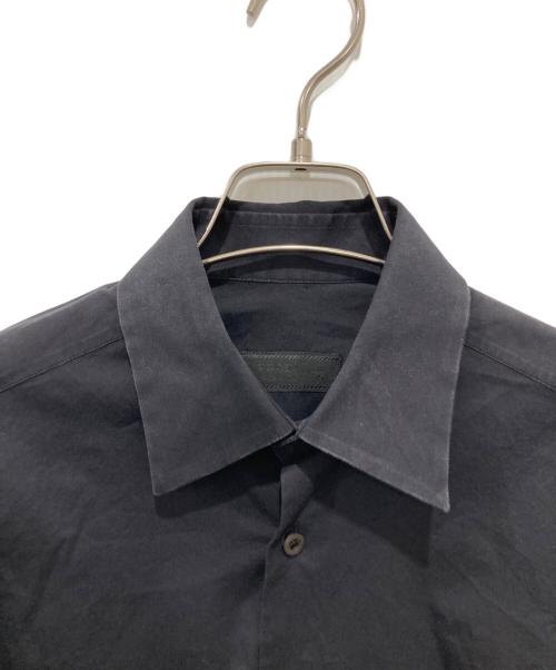 PRADA（プラダ）PRADA (プラダ) ドレスシャツ ブラック サイズ:38の古着・服飾アイテム