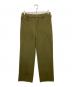 DIRK BIKKEMBERGS（ダークビッケンバーグ）の古着「ウールパンツ」｜カーキ