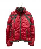 MARITHE+FRANCOIS GIRBAUDマリテフランソワジルボー）の古着「パラシュートパフジャケット」｜レッド