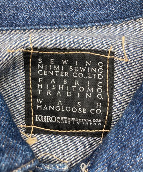 KURO（クロ）KURO (クロ) 1stタイプデニムジャケット インディゴ サイズ:　の古着・服飾アイテム