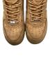 中古・古着 NIKE (ナイキ) SUPREME (シュプリーム) AIR FORCE 1 '07  Flax/Wheat/シュプリーム × ナイキ エアフォース 1 ロー 