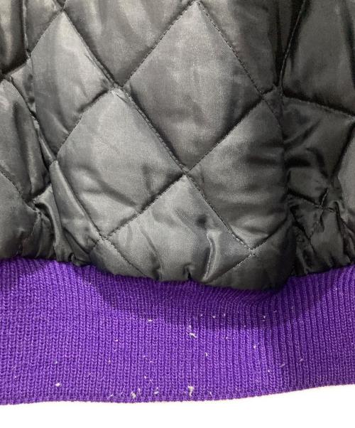 NEFF（ネフ）NEFF (ネフ) スタジャン パープル×イエロー サイズ:Mの古着・服飾アイテム