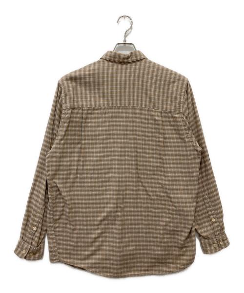 BANANA REPUBLIC（バナナリパブリック）BANANA REPUBLIC (バナナリパブリック) チェックシャツ ベージュ サイズ:Mの古着・服飾アイテム