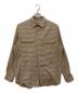 BANANA REPUBLIC（バナナリパブリック）の古着「チェックシャツ」｜ベージュ