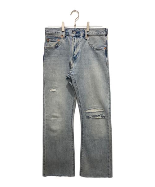 LEVI'S（リーバイス）LEVI'S (リーバイス) ダメージブーツカットデニムパンツ インディゴ サイズ:30の古着・服飾アイテム