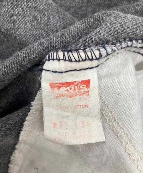 LEVI'S（リーバイス）LEVI'S (リーバイス) ブラックデニムパンツ ブラック サイズ:32の古着・服飾アイテム
