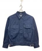 A.PRESSEアプレッセ）の古着「Royal Canadian Navy Denim Work Jacket」｜インディゴ