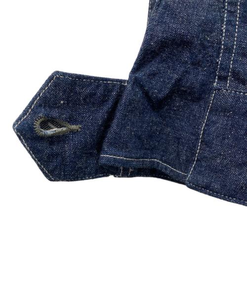 A.PRESSE（アプレッセ）A.PRESSE (アプレッセ) Royal Canadian Navy Denim Work Jacket インディゴ サイズ:3の古着・服飾アイテム