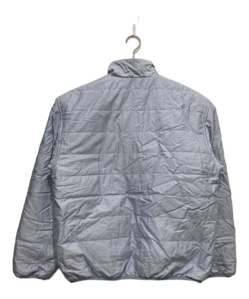 X-LARGE（エクストララージ）X-LARGE (エクストララージ) ALLOVER PRINT REVERSIBLE PUFFE ブラック×ブルー サイズ:Lの古着・服飾アイテム