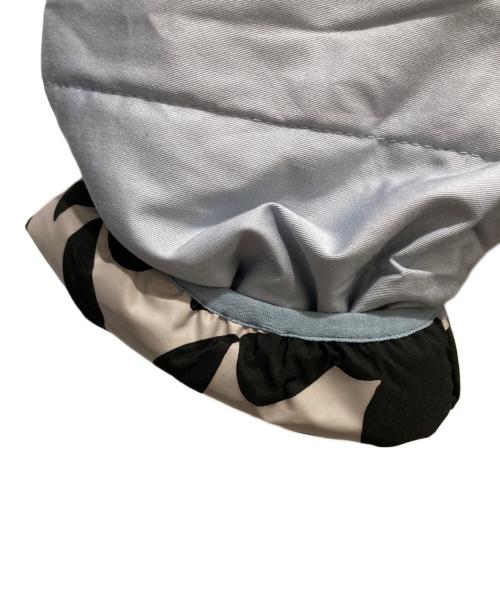 X-LARGE（エクストララージ）X-LARGE (エクストララージ) ALLOVER PRINT REVERSIBLE PUFFE ブラック×ブルー サイズ:Lの古着・服飾アイテム