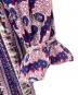 中古・古着 ne quittez pas (ヌキテパ) ETHNIC PRINT FRILLED DRESS ピンク サイズ:下記参照：8000円