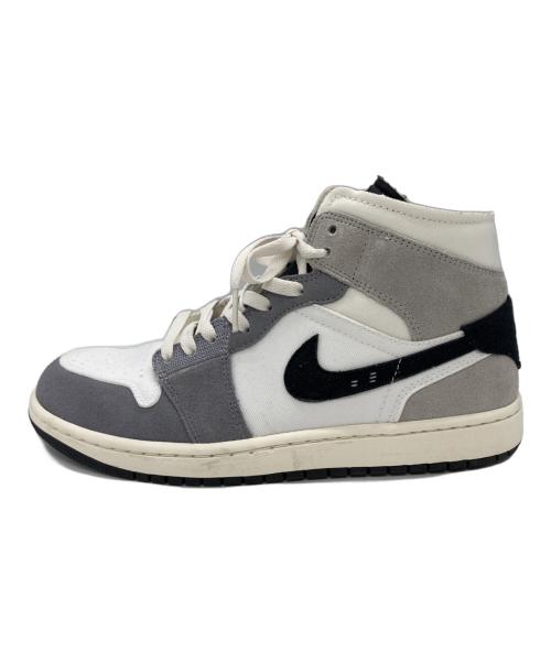 NIKE（ナイキ）NIKE (ナイキ) Air Jordan 1 Mid SE Craft グレー サイズ:26.5cmの古着・服飾アイテム