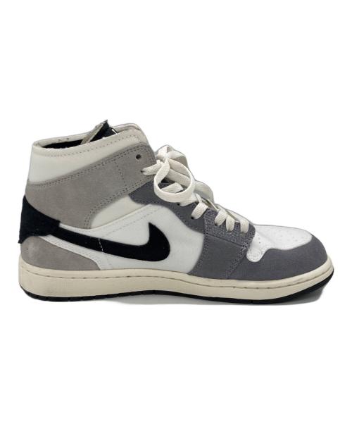 NIKE（ナイキ）NIKE (ナイキ) Air Jordan 1 Mid SE Craft グレー サイズ:26.5cmの古着・服飾アイテム