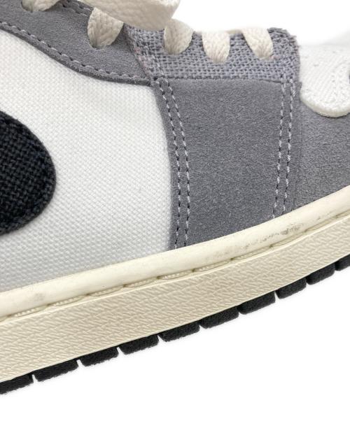 NIKE（ナイキ）NIKE (ナイキ) Air Jordan 1 Mid SE Craft グレー サイズ:26.5cmの古着・服飾アイテム