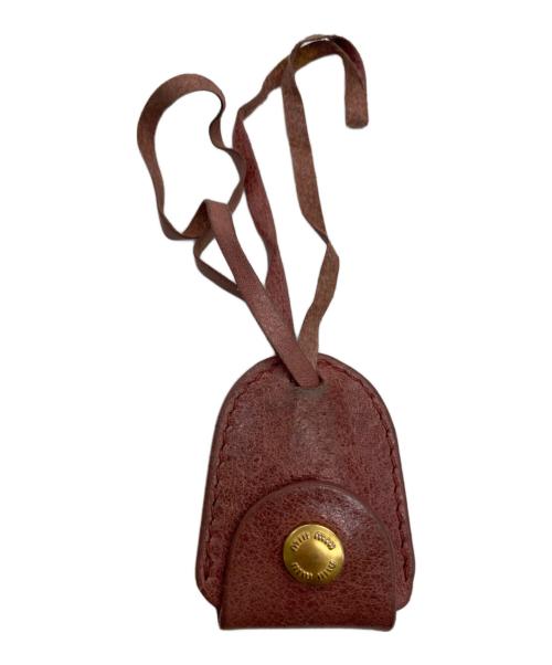 MIU MIU（ミュウミュウ）MIU MIU (ミュウミュウ) 2WAYハンドバッグ ピンクの古着・服飾アイテム