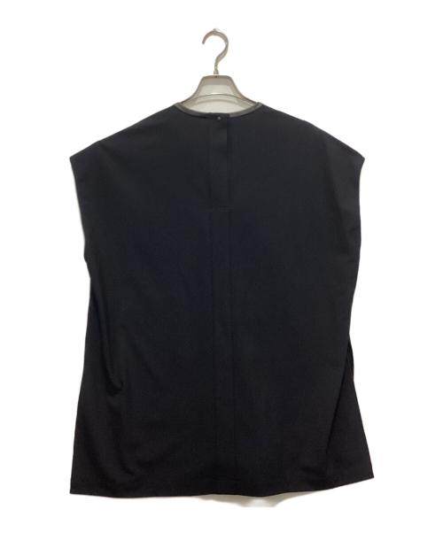 LOHEN（ローヘン）LOHEN (ローヘン) エコレザーパイピングTOPS ブラック サイズ:FREEの古着・服飾アイテム