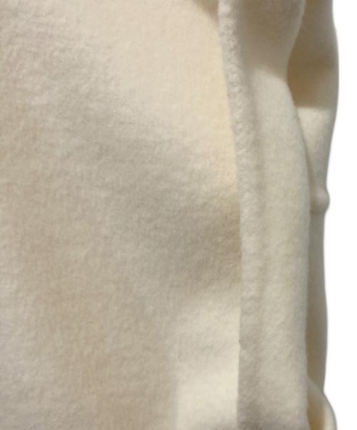 St.cecilia（セントセシリア）St.cecilia (セントセシリア) リバーウールロングジレ アイボリー サイズ:下記参照の古着・服飾アイテム