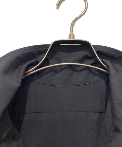 LOHEN（ローヘン）LOHEN (ローヘン) ステンカラーロングシャツワンピース ネイビー サイズ:FREEの古着・服飾アイテム