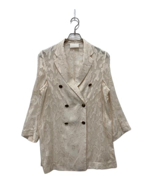 Ameri（アメリ）Ameri (アメリ) メディアリスシャツジャケット ベージュ サイズ:FREEの古着・服飾アイテム