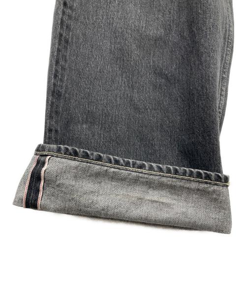 superNova.（スーパーノヴァ）superNova. (スーパーノヴァ) Selvedge wide jeans ブラック サイズ:Mの古着・服飾アイテム