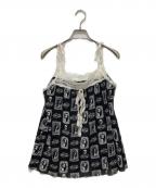 Hysteric Glamourヒステリックグラマー）の古着「キャミソールブラウス」｜ブラック