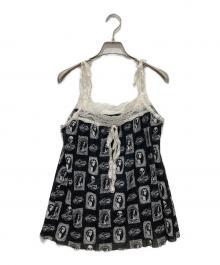 Hysteric Glamour（ヒステリックグラマー）の古着「キャミソールブラウス」｜ブラック