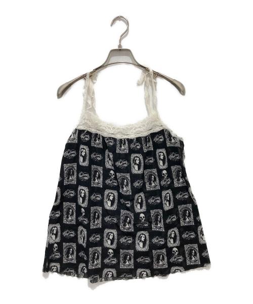 Hysteric Glamour（ヒステリックグラマー）Hysteric Glamour (ヒステリックグラマー) キャミソールブラウス ブラック サイズ:Freeの古着・服飾アイテム