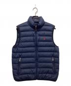 POLO RALPH LAURENポロ・ラルフローレン）の古着「ダウンベスト」｜ネイビー