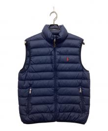 POLO RALPH LAUREN（ポロ・ラルフローレン）の古着「ダウンベスト」｜ネイビー