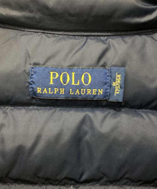 POLO RALPH LAUREN（ポロ・ラルフローレン）POLO RALPH LAUREN (ポロ・ラルフローレン) ダウンベスト ネイビー サイズ:Mの古着・服飾アイテム