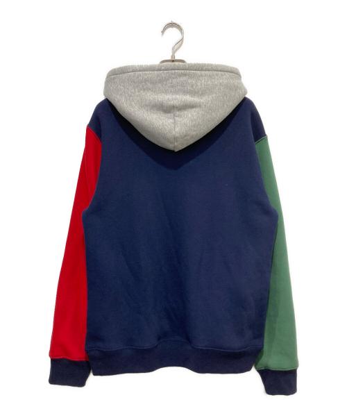POLO RALPH LAUREN（ポロ・ラルフローレン）POLO RALPH LAUREN (ポロ・ラルフローレン) ポロベアー切替え パーカー ネイビー サイズ:Sの古着・服飾アイテム