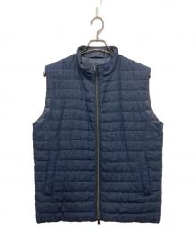 HERNO（ヘルノ）の古着「リバーシブルダウンベスト」｜ネイビー