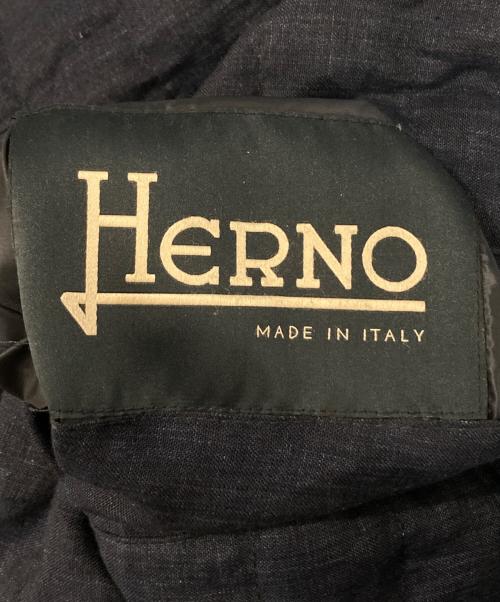 HERNO（ヘルノ）HERNO (ヘルノ) リバーシブルダウンベスト ネイビー サイズ:50の古着・服飾アイテム