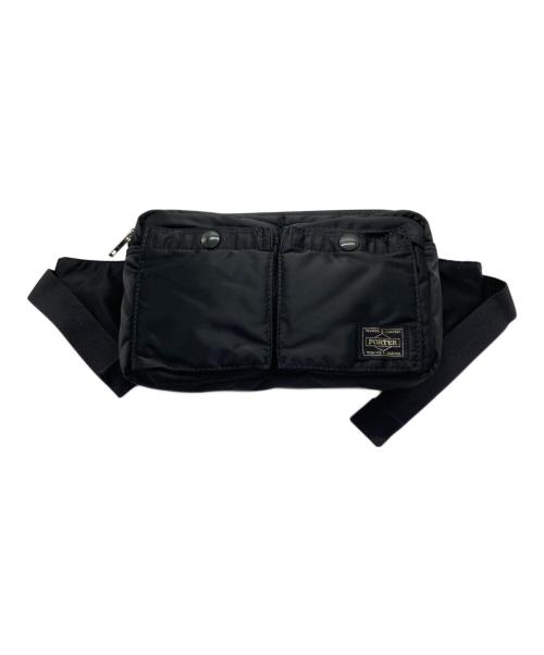 PORTER（ポーター）PORTER (ポーター) ウエストバッグ ブラックの古着・服飾アイテム