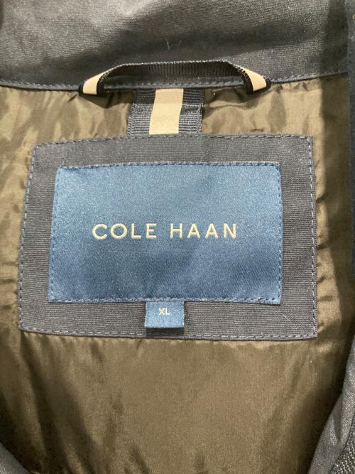 COLE HAAN（コールハーン）COLE HAAN (コールハーン) ダウンコート ネイビー サイズ:XLの古着・服飾アイテム