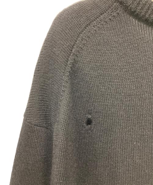 uniform experiment（ユニフォームエクスペリメント）uniform experiment (ユニフォームエクスペリメント) DAMAGED CREW NECK KNIT ブラック サイズ:2の古着・服飾アイテム
