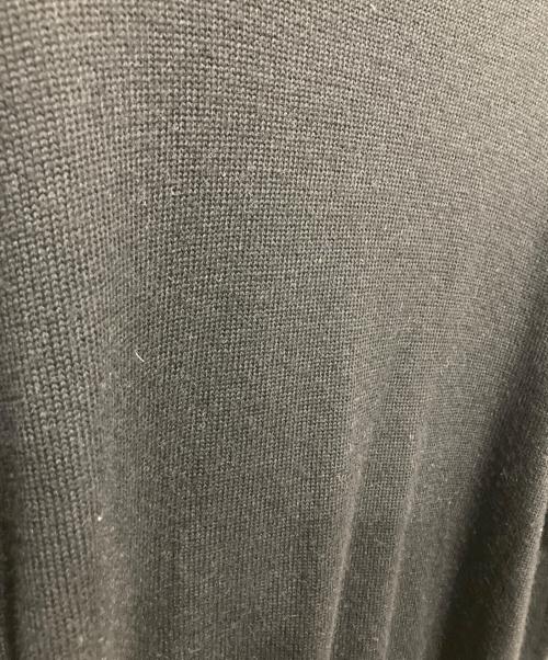 uniform experiment（ユニフォームエクスペリメント）uniform experiment (ユニフォームエクスペリメント) DAMAGED CREW NECK KNIT ブラック サイズ:2の古着・服飾アイテム