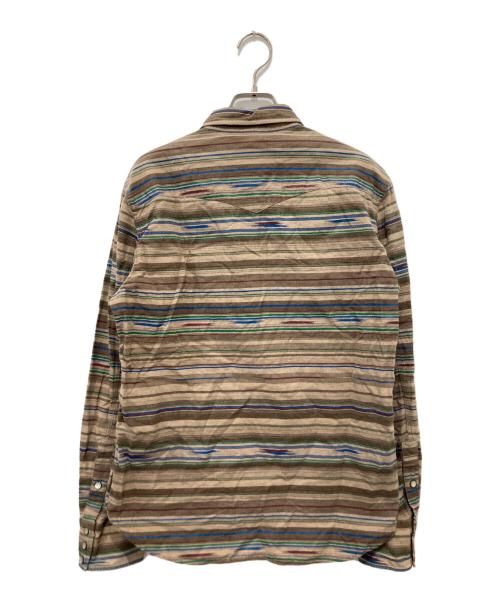 NUMBER (N)INE（ナンバーナイン）NUMBER (N)INE (ナンバーナイン) オルテガ刺繍シャツ ベージュ サイズ:2の古着・服飾アイテム