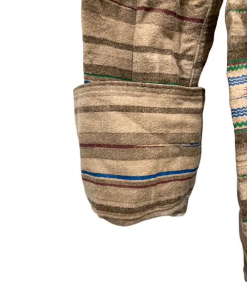 NUMBER (N)INE（ナンバーナイン）NUMBER (N)INE (ナンバーナイン) オルテガ刺繍シャツ ベージュ サイズ:2の古着・服飾アイテム