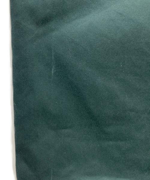 WTAPS（ダブルタップス）WTAPS (ダブルタップス) TUCK TROUSERS COTTON TWILL グリーン サイズ:01の古着・服飾アイテム