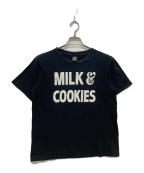NUMBER (N)INEナンバーナイン）の古着「MILK&COOKIES T」｜ブラック