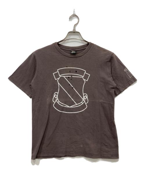 NUMBER (N)INE（ナンバーナイン）NUMBER (N)INE (ナンバーナイン) エンブレムTシャツ ブラウン サイズ:2の古着・服飾アイテム