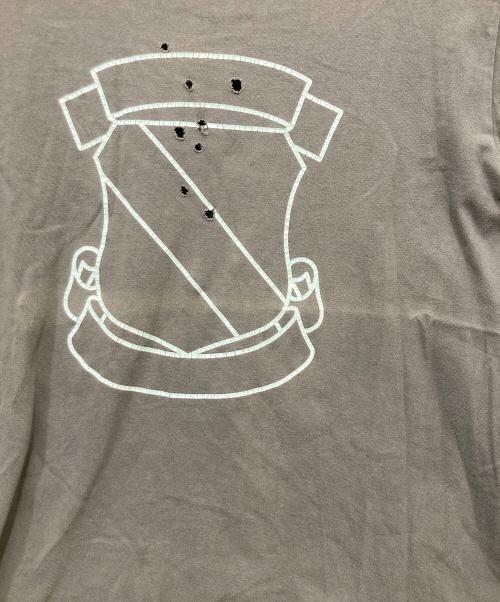 NUMBER (N)INE（ナンバーナイン）NUMBER (N)INE (ナンバーナイン) エンブレムTシャツ ブラウン サイズ:2の古着・服飾アイテム