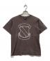 NUMBER (N)INE（ナンバーナイン）の古着「エンブレムTシャツ」｜ブラウン
